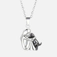 Collar con colgante Forever in Your Heart de abrazo a perro – imagen 3