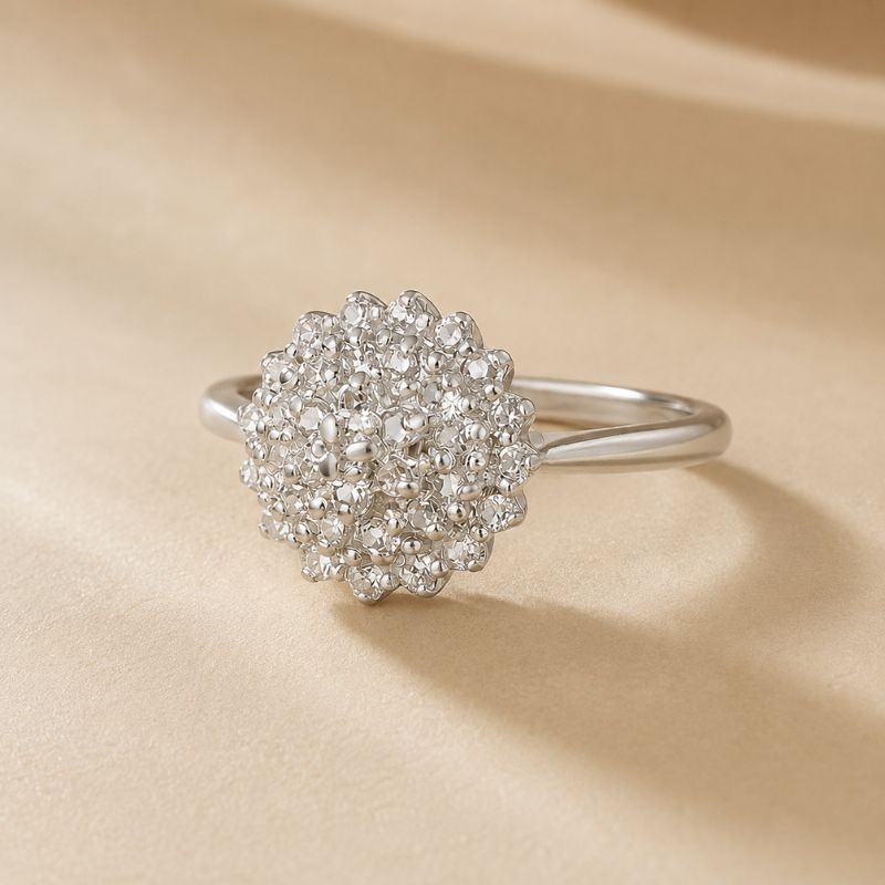 Anillo floral exquisito de lujo – imagen 3