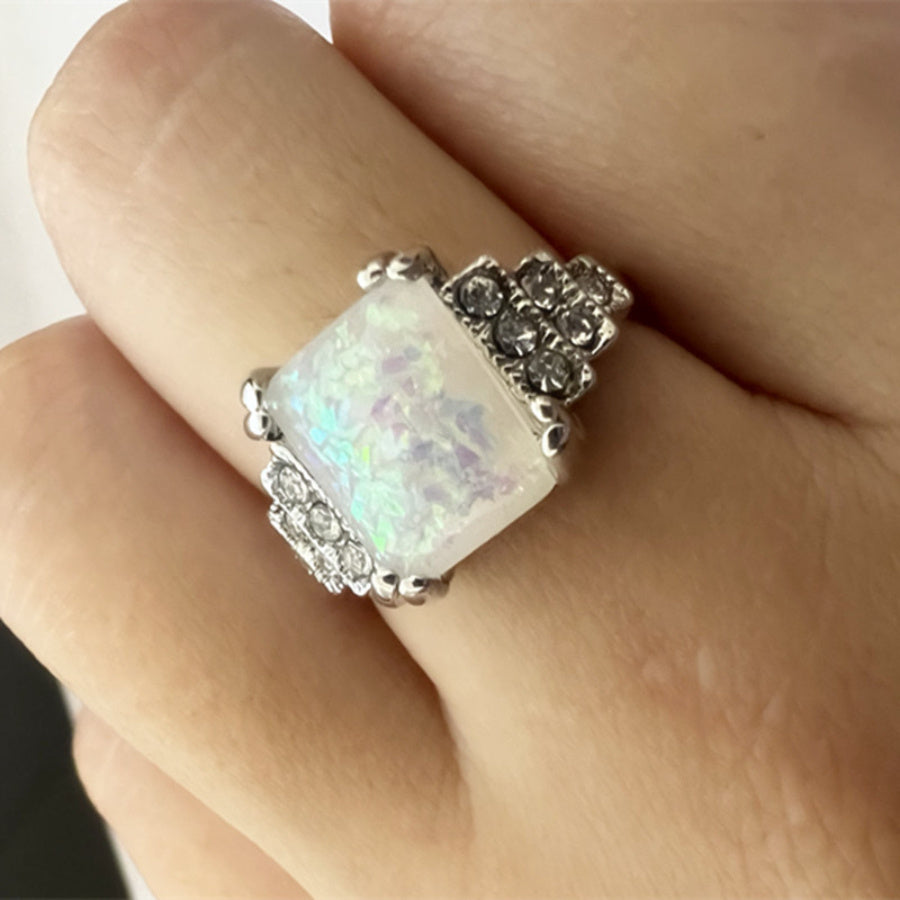 Anillo vintage de ópalo Arte Déco — Carmen, Lucía & Rocío