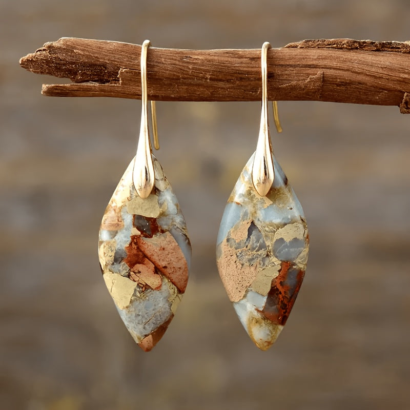 Pendientes vintage boho colgantes de marquesa