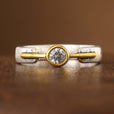 Anillo minimalista de circonita – imagen 2