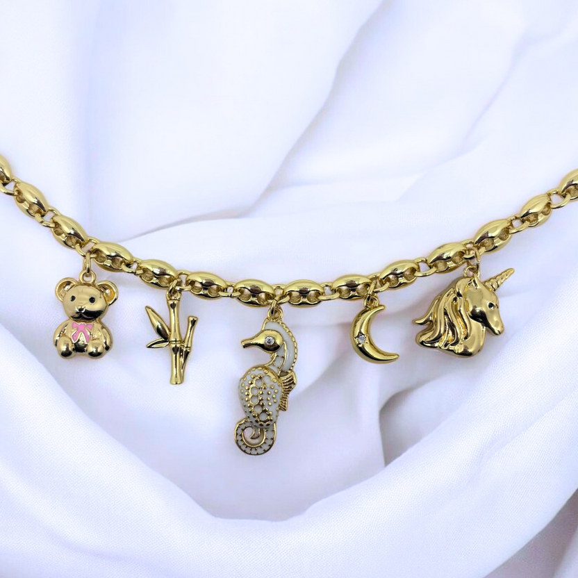 Collar Unicorn Dust (hecho a mano y edición limitada)