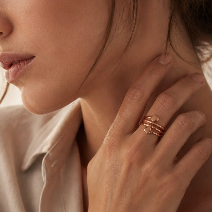Anillo de cobre Haven Signature – imagen 2