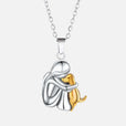 Collar con colgante Forever in Your Heart de abrazo a perro – imagen 2
