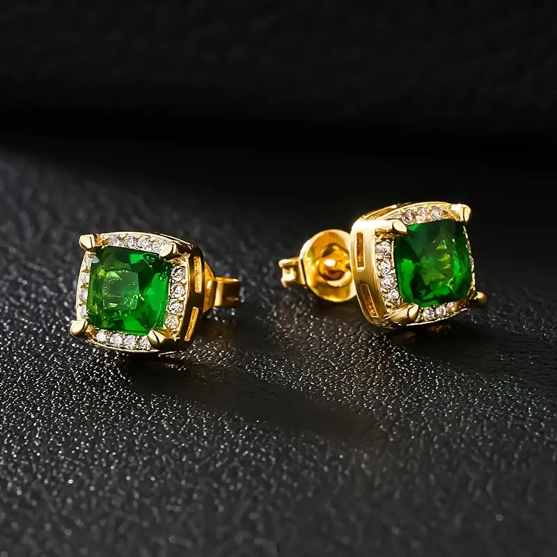 Pendientes dorados Calista Verdoux – imagen 2