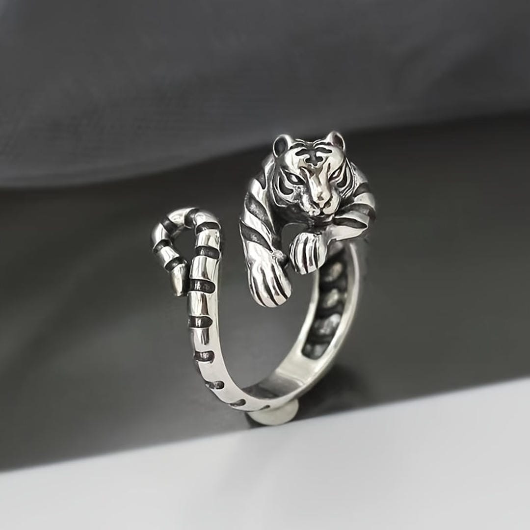 Anillo ajustable Tiger Hug – imagen 2