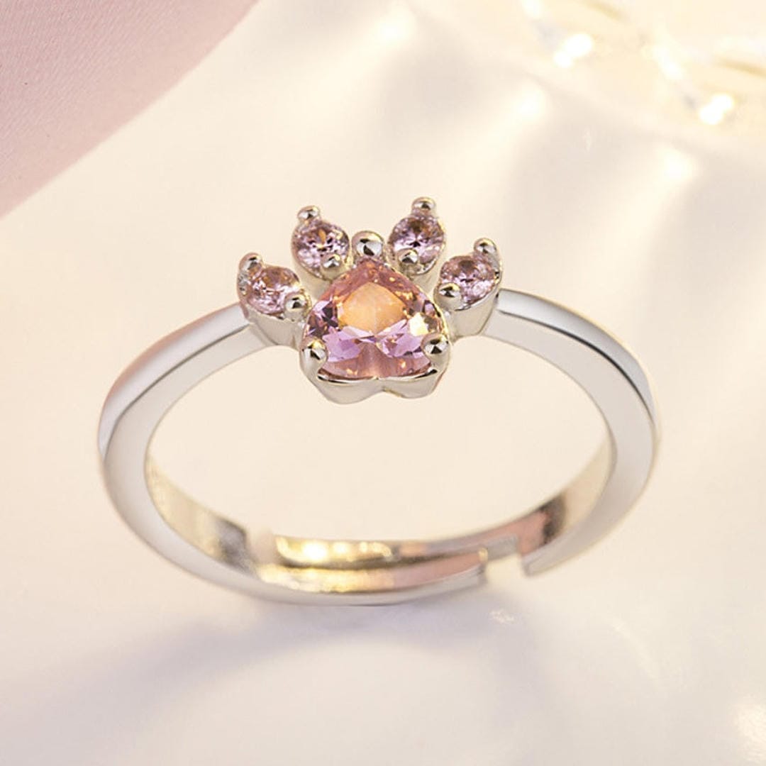 Conjunto de patita de 4 piezas con corazón de circonita — Carmen, Lucía & Rocío