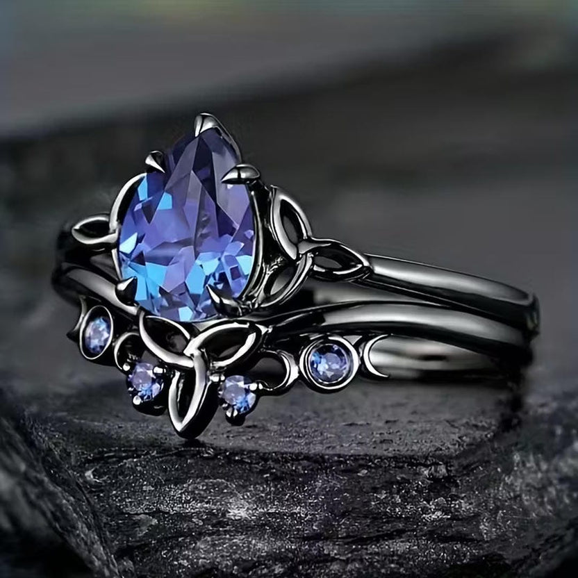 Anillo de herencia Tranquilidad de medianoche