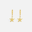 Pendientes colgantes de estrella de mar – imagen 2