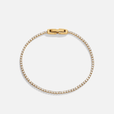 Pulsera dorada de cristal Aurora