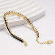 Pulsera tennis de talla cuadrada – imagen 2