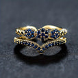 Anillo de doble capa de lujo – imagen 2