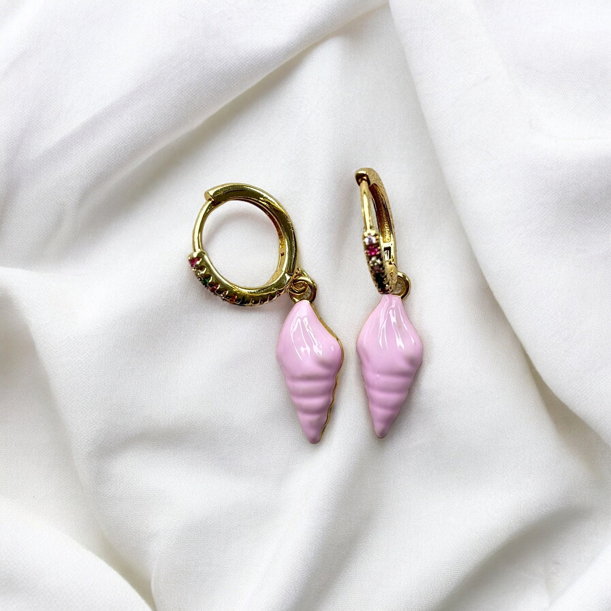 Pendientes Coral (hechos a mano y edición limitada) – imagen 2