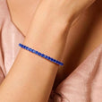 Pulsera tenis de zafiro – imagen 2