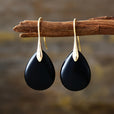 Pendientes refinados con dije en forma de lágrima – imagen 4