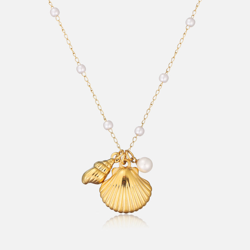 Collar de conchas