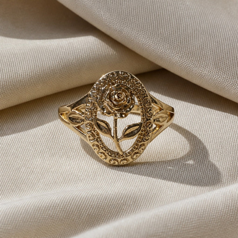 Anillo hueco Rose Muse