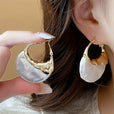 Pendientes irregulares atemporales para fiesta – imagen 2