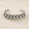 Brazalete bohemio de piedra ojo de caballo – imagen 2