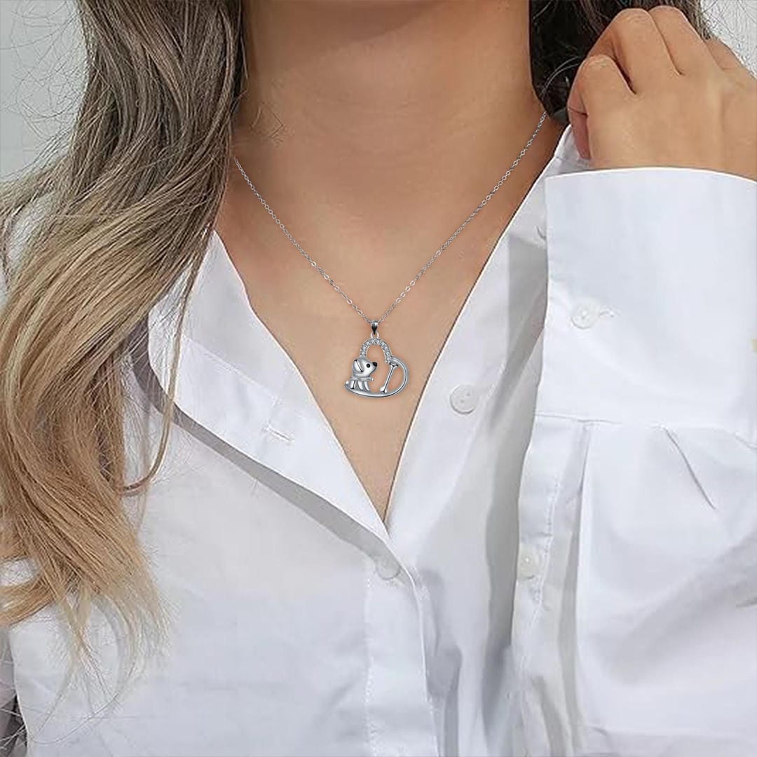 Collar de perro con colgante de corazón – imagen 3