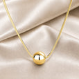 Collar Beadball de oro blanco – imagen 2