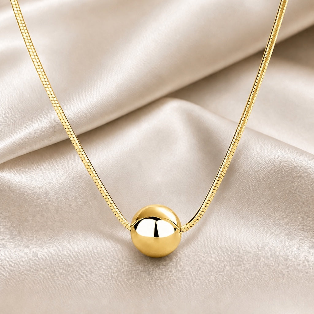 Collar Beadball de oro blanco – imagen 2