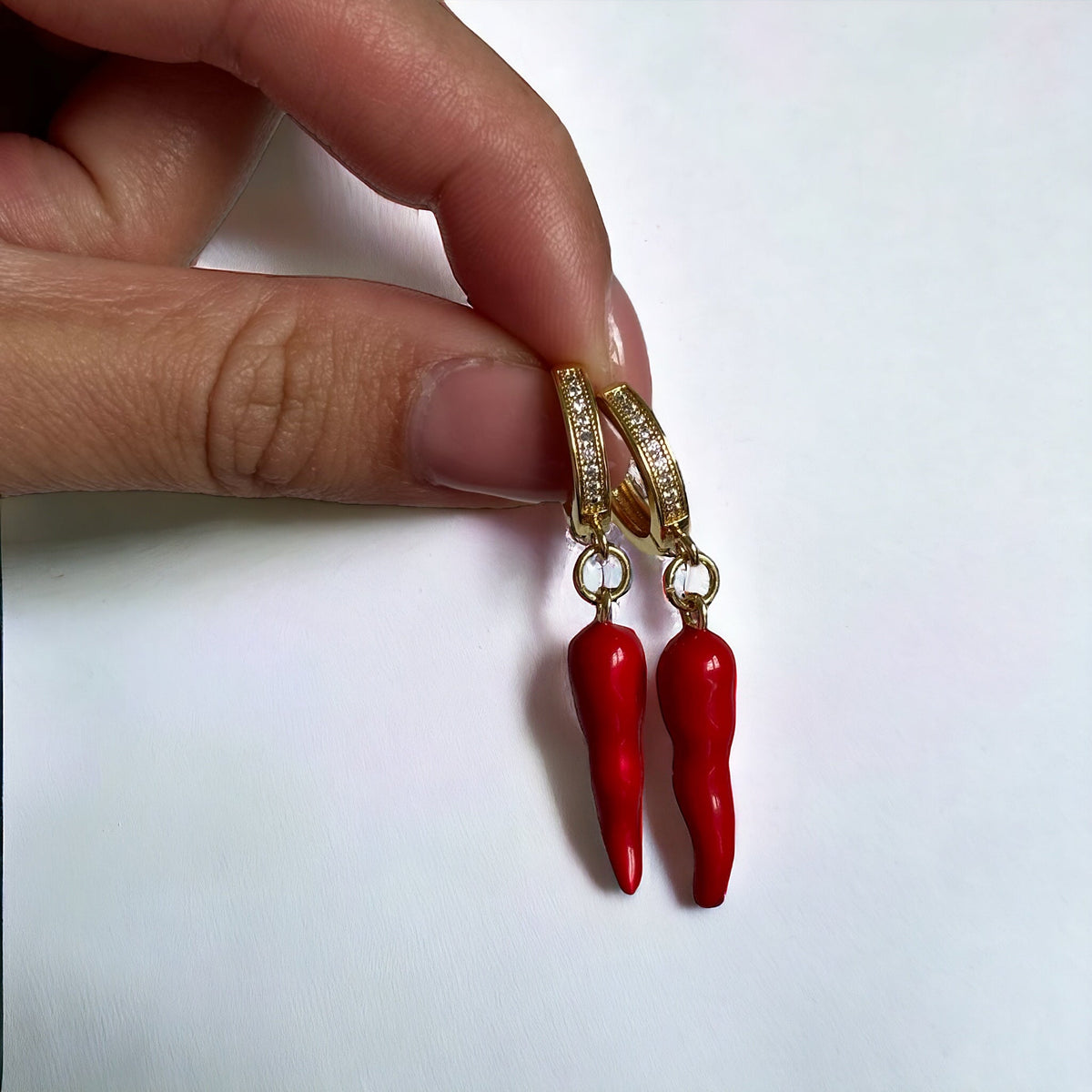 Pendientes Gotas Atrevidas (hechos a mano y edición limitada) — Carmen, Lucía & Rocío