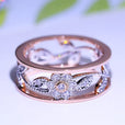 Anillo rosa radiante en flor – imagen 2