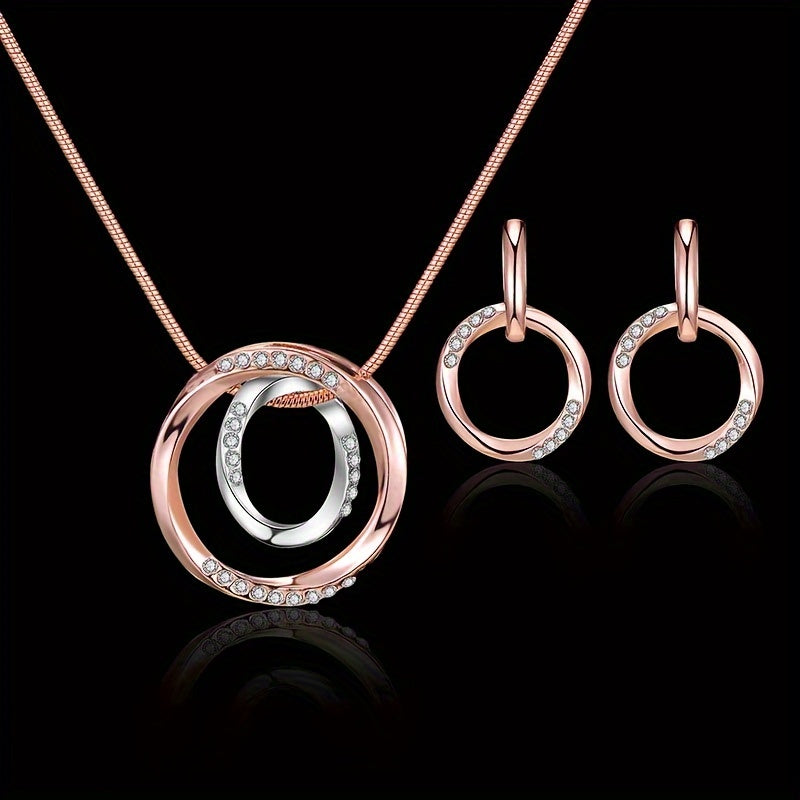 Conjunto de colgante Mobius elegante – imagen 3