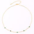 Collar con dije de chispa esmeralda – imagen 2