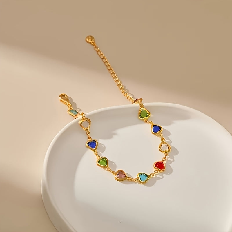 Pulsera única en forma de corazón – imagen 3