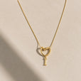 Collar inicial corazón Evermore – imagen 11
