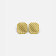 Pendientes escultóricos dorados Dazzling Camilla – imagen 2