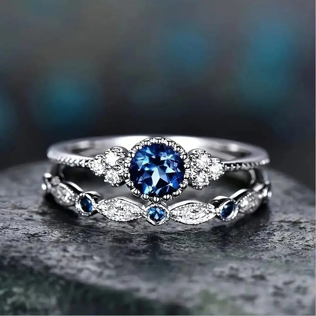 Set de anillos dorados Avelisse Moraziel