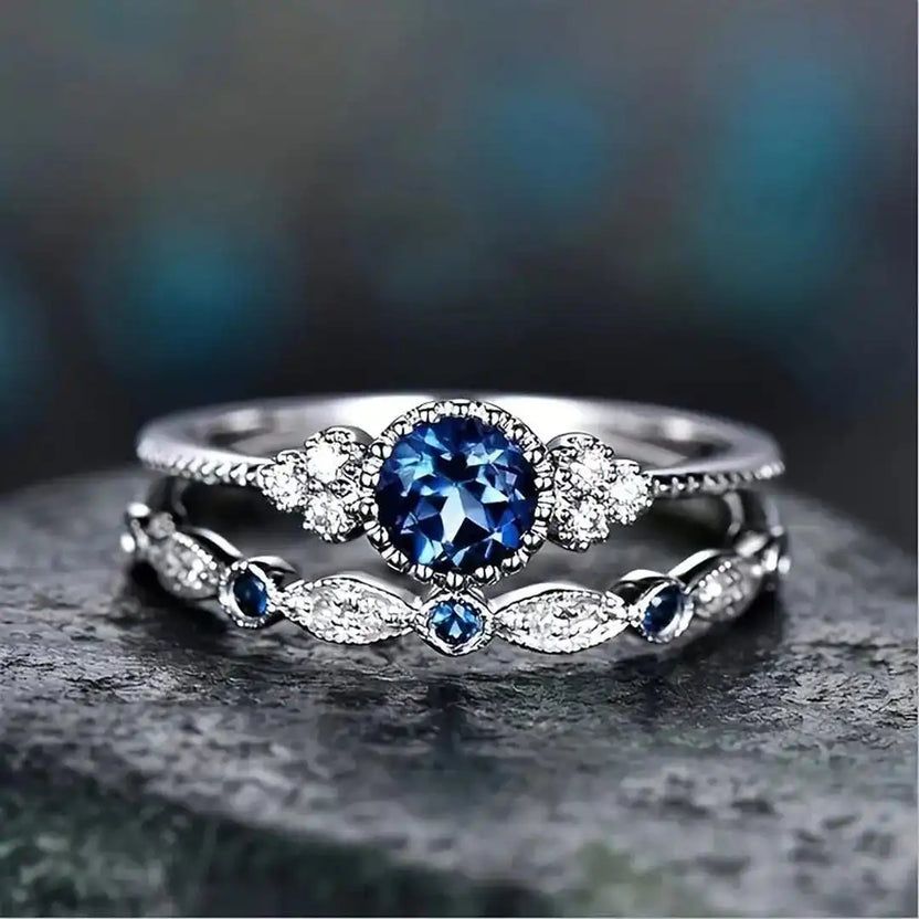 Set de anillos dorados Avelisse Moraziel