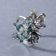 Anillo floral del jardín lunar