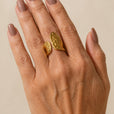 Anillo abierto Valora de oro
