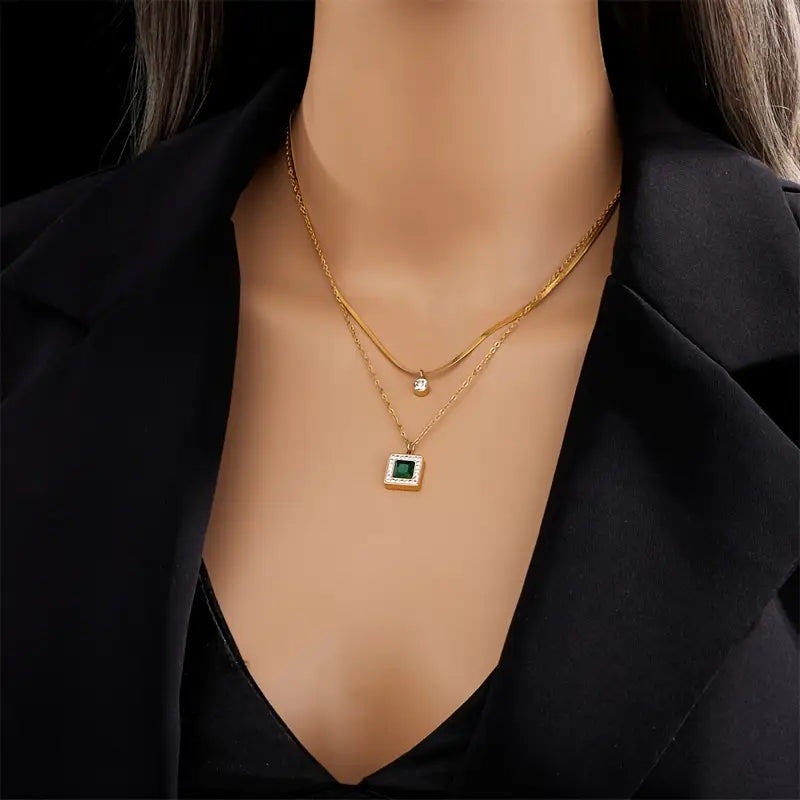 Collar Tirena Valeure de esmeralda – imagen 2