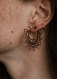 Pendientes de medio sol, preciosos – imagen 8