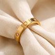 Anillo de eternidad Juliette con corazón – imagen 2