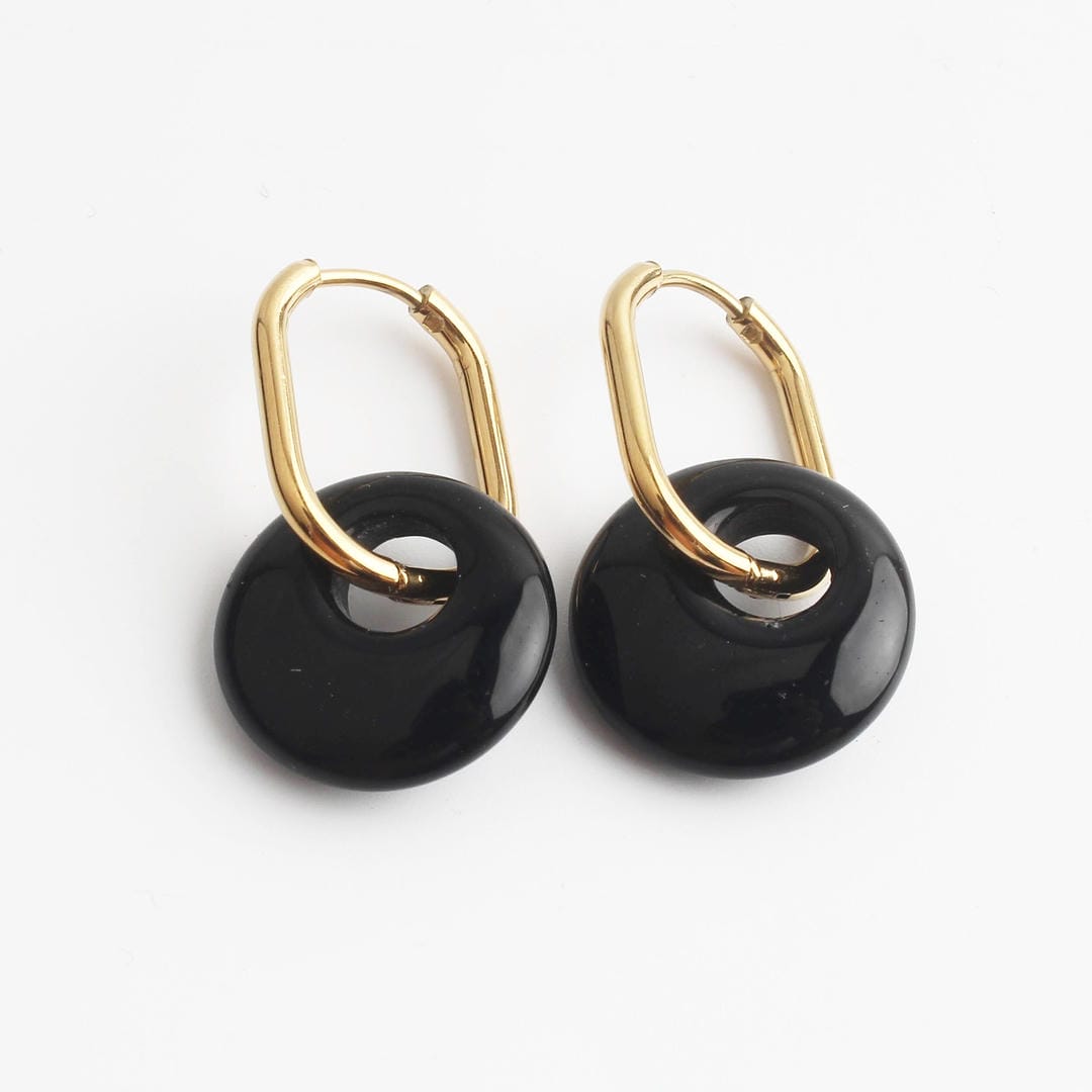 Pendientes Tirza de piedra natural – imagen 6
