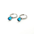 Pendientes ovalados de piedra Dana Sleek – imagen 3