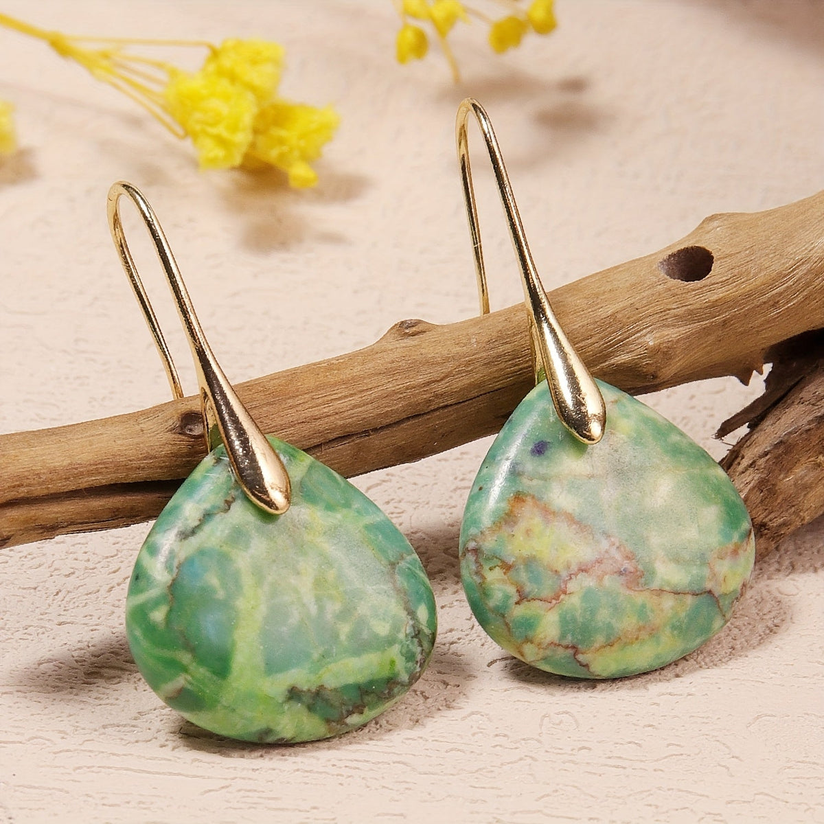 Pendientes de gota de estilo bohemio – imagen 2