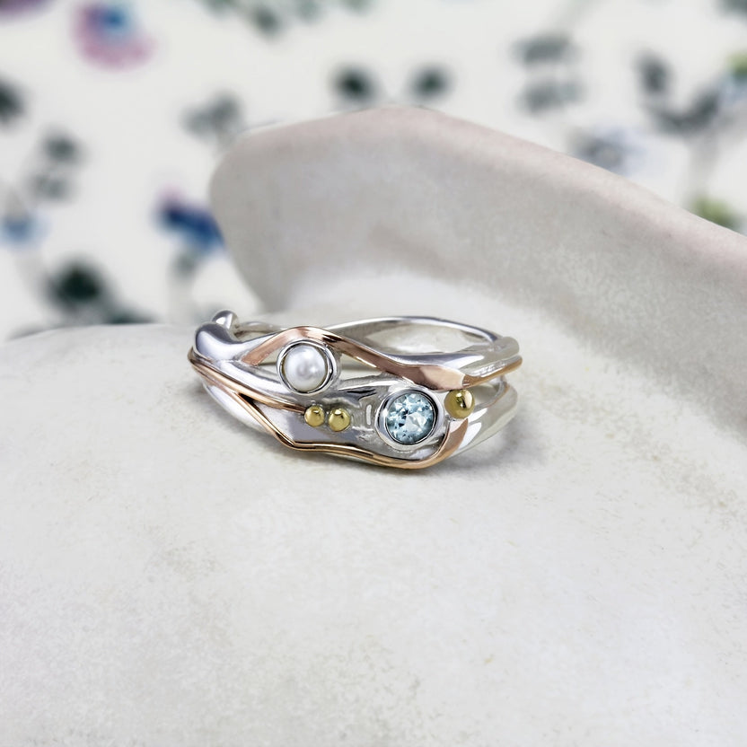 Anillo minimalista de circonita de lujo