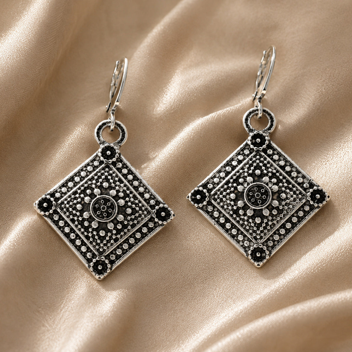 Pendientes colgantes bohemios retro – imagen 2