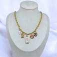 Collar Sunset Whimsy (hecho a mano y edición limitada) – imagen 3