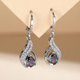 Pendientes exquisitos en forma de gota de circonita – imagen 3