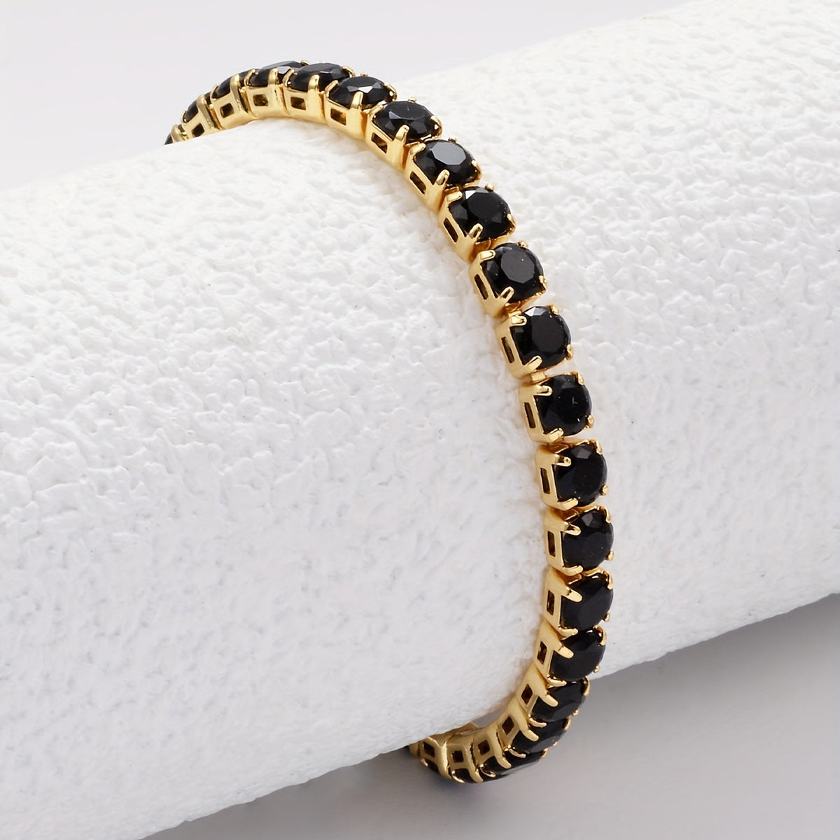 Pulsera tennis de talla cuadrada – imagen 3