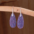Pendientes artesanales de gota de tendencia – imagen 3
