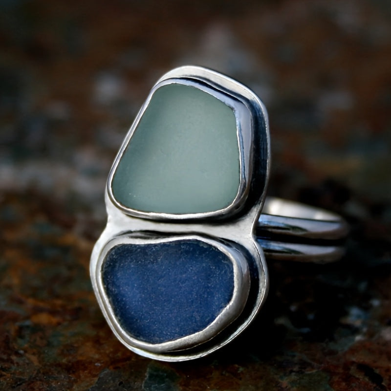 Anillo abstracto de lujo